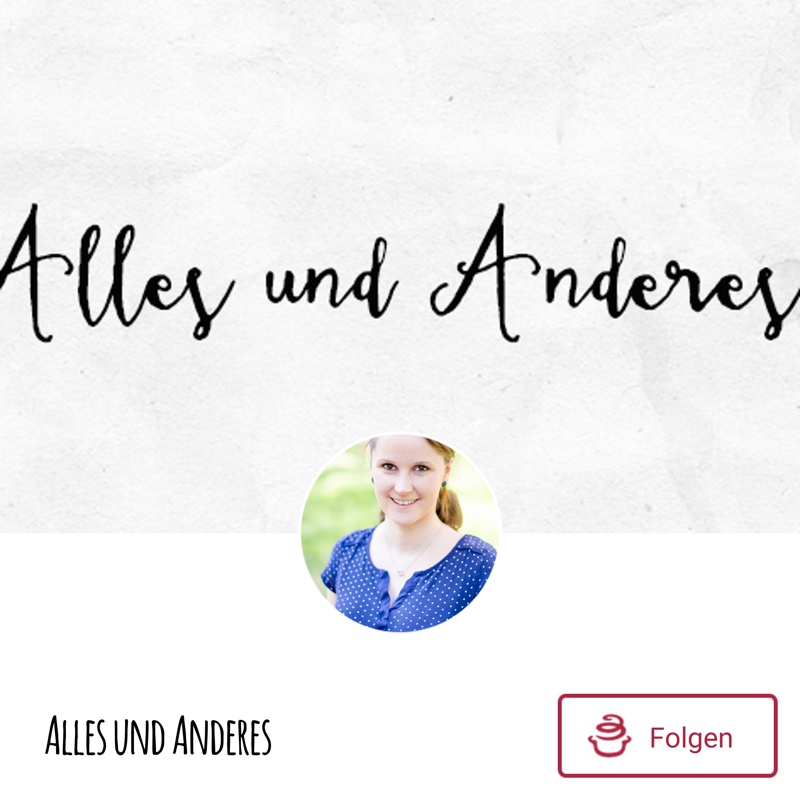 Foodblog Alles und Anderes bei mealy